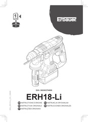 Erbauer ERH18-Li Instructions D'origine