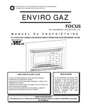 Sherwood Focus Enviro Gaz Manuel Du Propriétaire