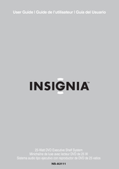 Insignia NS-A3111 Guide De L'utilisateur