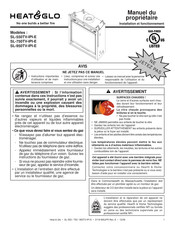 Heat & Glo SL-750TV-IPI-E Manuel Du Propriétaire