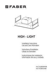 Faber HILTIS36WHNB Instructions D'installation