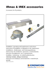 Crowcon IRmax Instructions D'installation, D'utilisation Et De Maintenance