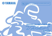 Yamaha TMAX XP500 Manuel Du Propriétaire