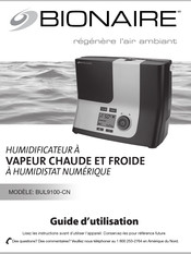 Bionaire BUL9100-CN Guide D'utilisation