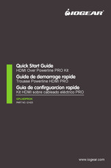 IOGear GPLHDPROK Guide De Démarrage Rapide