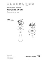 Endress+Hauser Micropilot S FMR540 Manuel De Mise En Service