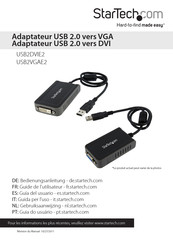 StarTech USB2DVIE2 Guide De L'utilisateur