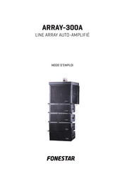 FONESTAR ARRAY-300A Mode D'emploi