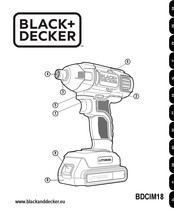 Black & Decker BDCIM18 Mode D'emploi