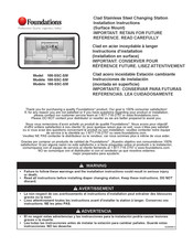 Foundations 100-SSC-SM Instructions D'installation