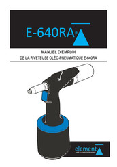 Element E-640RA Manuel D'emploi