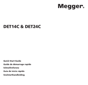 Megger DET24C Guide De Démarrage Rapide