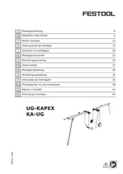 Festool UG-KAPEX Mode D'emploi