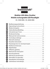 brennenstuhl CL 1050 MA Mode D'emploi