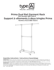 TYPE A 068-7533-0 Instructions D'assemblage