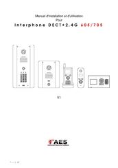 AES 605 Manuel D'installation Et D'utilisation