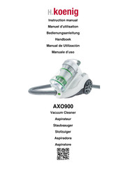 H.koenig AXO900 Manuel D'utilisation