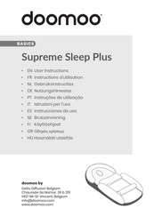 doomoo Supreme Sleep Plus Instructions D'utilisation