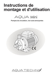aqua technix Aqua Mini 4 Instructions De Montage Et D'utilisation