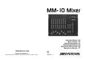 BEGLEC JB SYSTEMS MM-10 Mode D'emploi