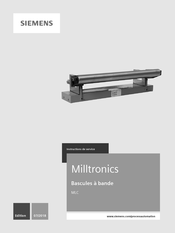 Siemens milltronics MLC Instructions De Service