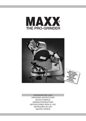 Maxx THE PRO-GRINDER PN 13151 Notice D'emploi