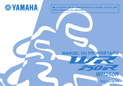 Yamaha WR250R 2009 Manuel Du Propriétaire