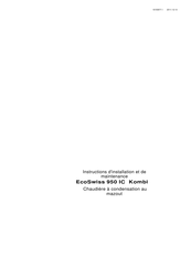 CTC EcoSwiss 950 IC Kombi Instructions D'installation Et De Maintenance