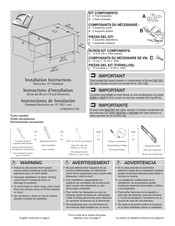 Electrolux EPWD15SS Instructions D'installation