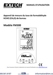 Extech Instruments FM300 Manuel D'utilisation