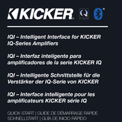 Kicker IQ Série Guide De Démarrage Rapide