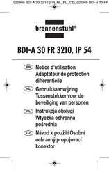 brennenstuhl BDI-A 30 FR 3210 Notice D'utilisation