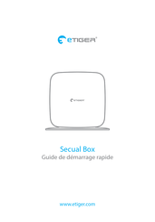 Etiger Secual Box Guide De Démarrage Rapide