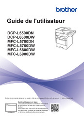 Brother MFC-L5700DN Guide De L'utilisateur
