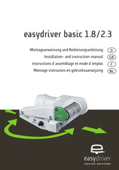 REICH easydriver basic 1.8 Instructions D'assemblage Et Mode D'emploi