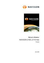 Navigon 21 max Série Manuel Utilisateur