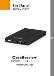 TrekStor DataStation picco SSD 3.0 Notice D'utilisation