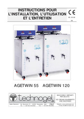 Technogel AGETWIN 55 Instructions Pour L'installation, L'utilisation Et L'entretien