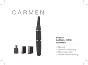 Carmen NT1650 Mode D'emploi