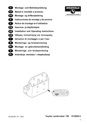 Westfalia 335 299 Notice De Montage Et D'utilisation