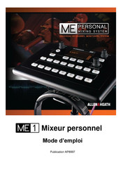 ALLEN & HEATH AP8997 Mode D'emploi