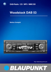 Blaupunkt Woodstock DAB 53 Notice D'emploi