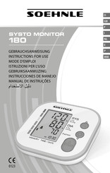 Soehnle Systo Monitor 180 Mode D'emploi