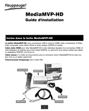 Hauppauge MediaMVP-HD Guide D'utilisation