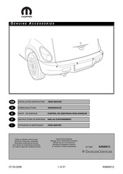 Mopar K6860012 Instructions De Montage