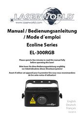 Laserworld Ecoline EL-300RGB Mode D'emploi