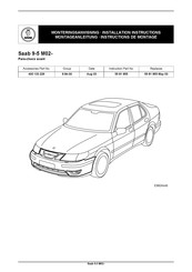 Saab 400 133 229 Instructions De Montage