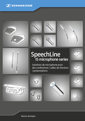 Sennheiser SpeechLine IS microphone Série Notice D'emploi