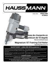 Haussmann HFNC1590 Manuel D'utilisation
