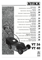 ATIKA VT 36 Notice Originale